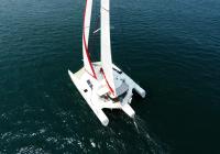 trimaran yacht sailing